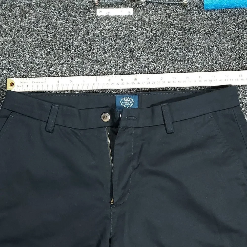 Black St. John's Bay Men's Dress Pants Size 34X32